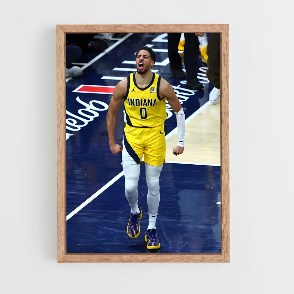 Poster Dans la Peau de Haliburton – affiche Basketball (vue 4)